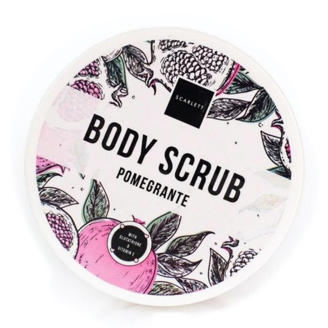 Body Scrub Pomegrante